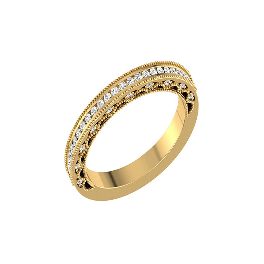 Horizon Glow Diamond Band Ring