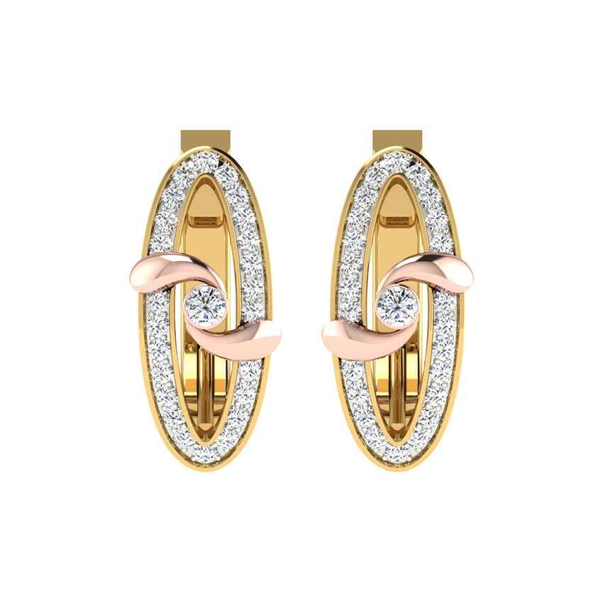 Infinity Glow Diamond Earrings Bali