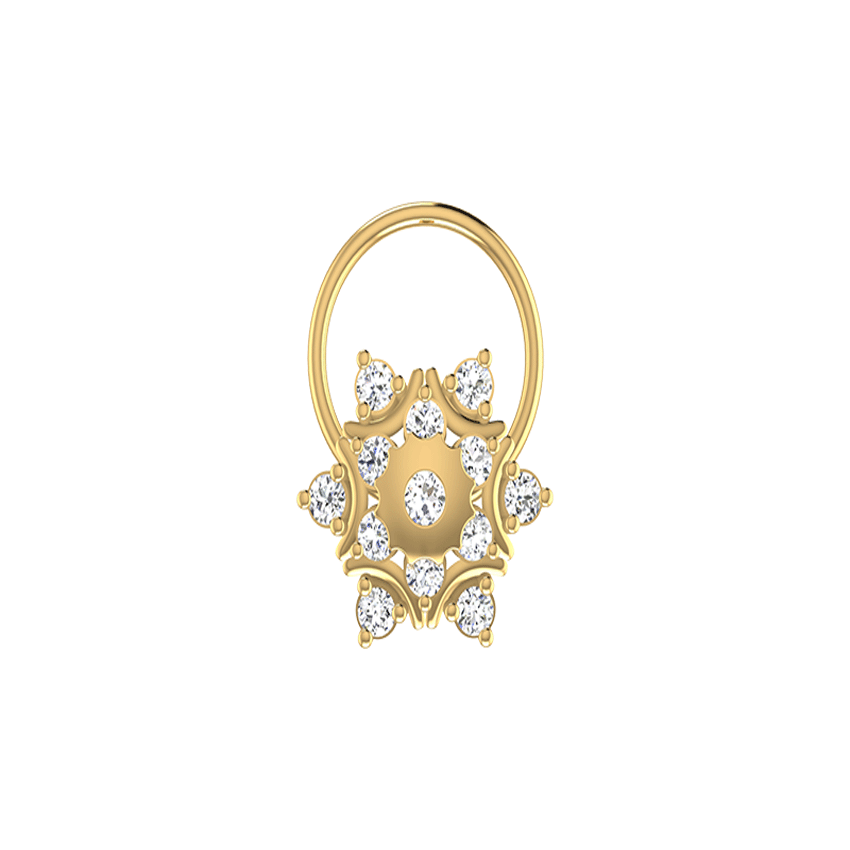 Moonlit Shine Diamond Nosepins
