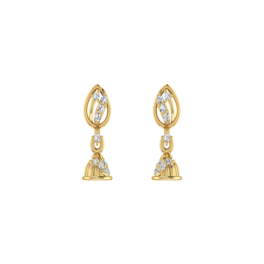 Golden Aura Fancy Earrings