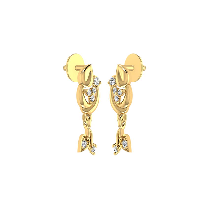 Radiant Halo Fancy Earrings