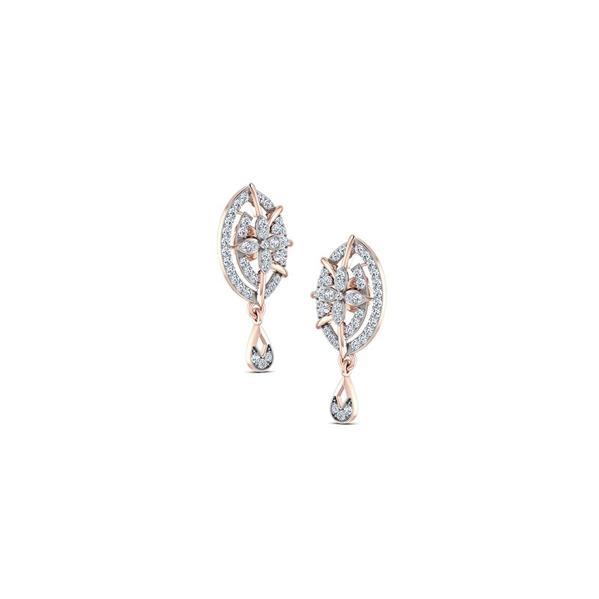 Regal Flicker Diamond Earrings