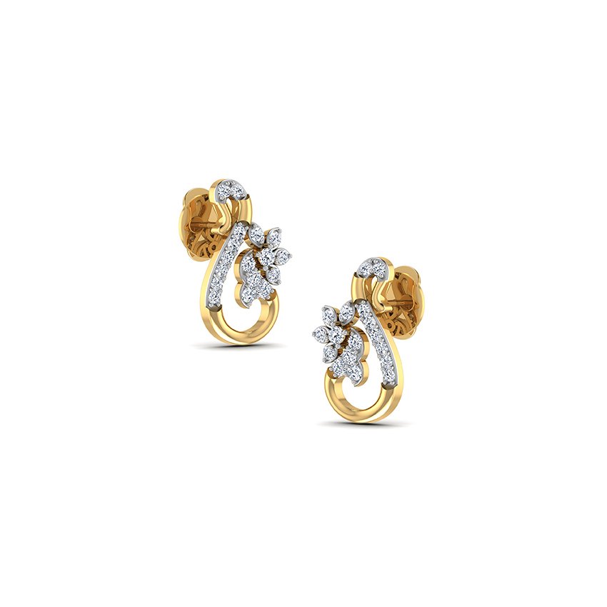 Ethereal Charm Diamond Earrings