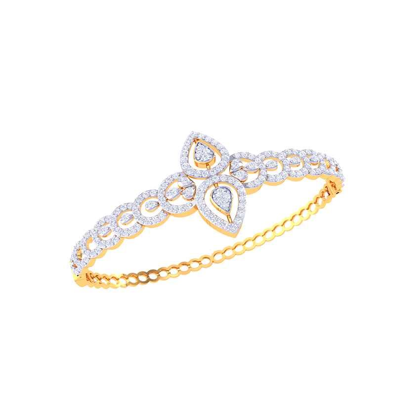 Silken Flame Diamond Bracelet