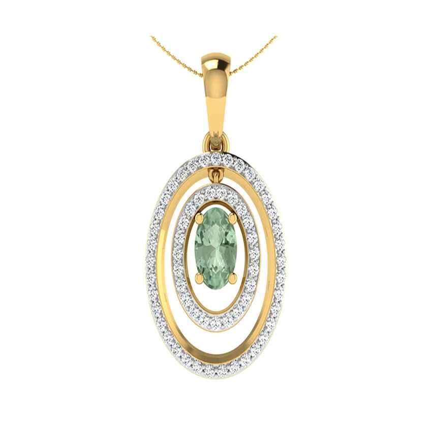 Velvet Twilight Diamond Pendant