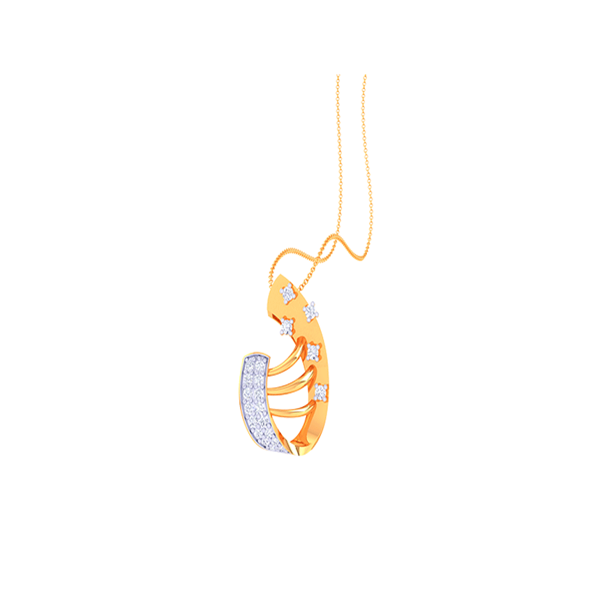 Diamond OceanMist Pendant