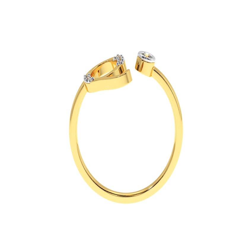 PureGlow Diamond Q Ring
