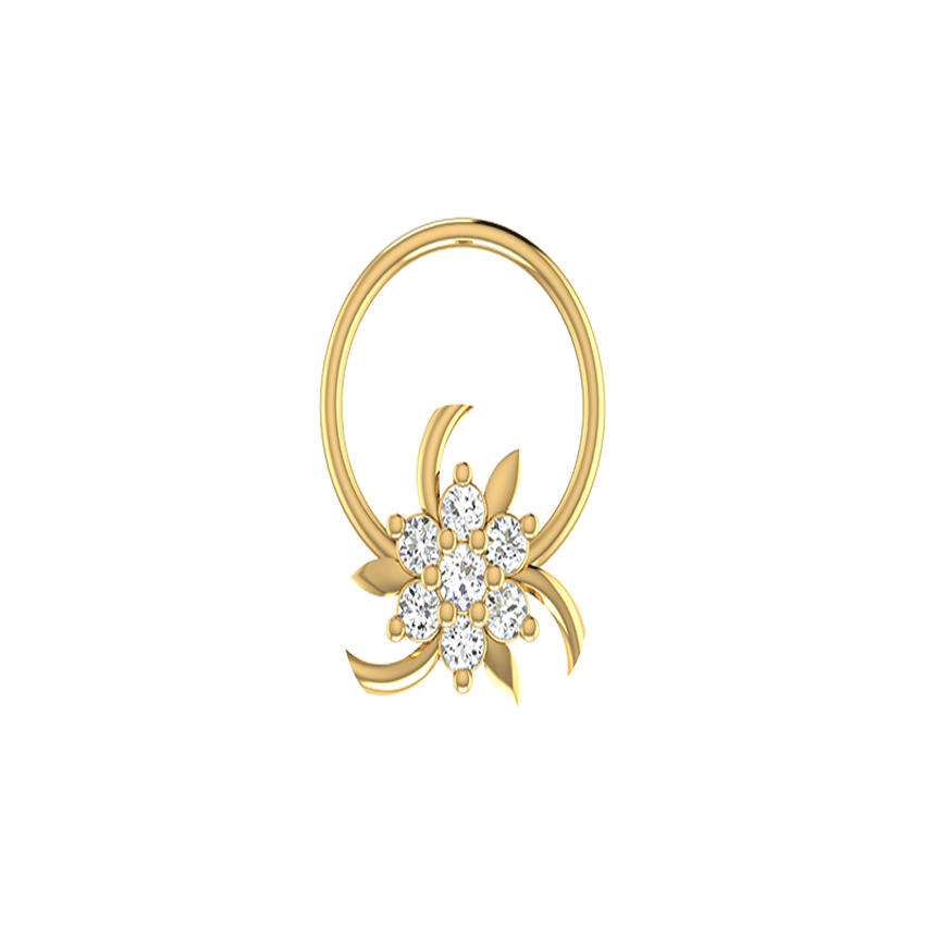 Sunlit Spark Diamond Nosepins