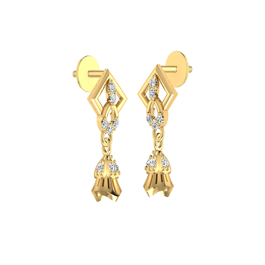 Golden Luxe Fancy Earrings