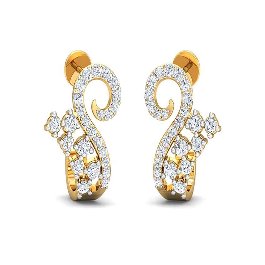Diamond Horizon Earrings