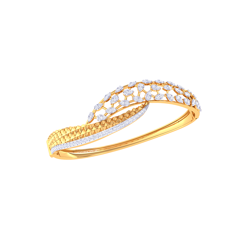 Crimson Glint Diamond Bracelets
