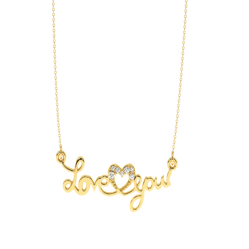Heartfelt Diamond Love Pendant