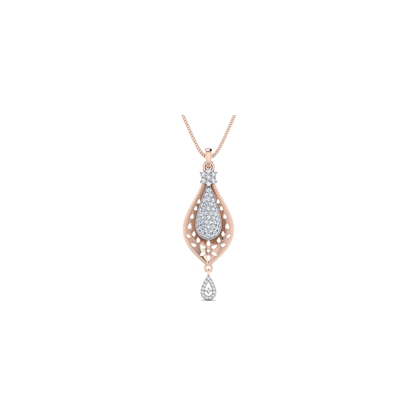 Serene Horizon Diamond Pendant