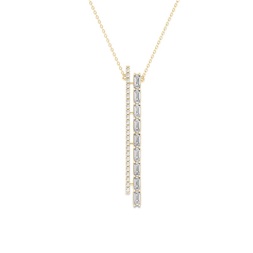 Ornate Glow Diamond Pendant