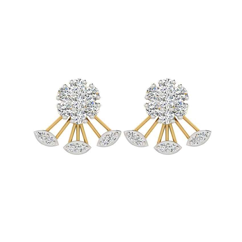 Serene Luster Diamond Earrings
