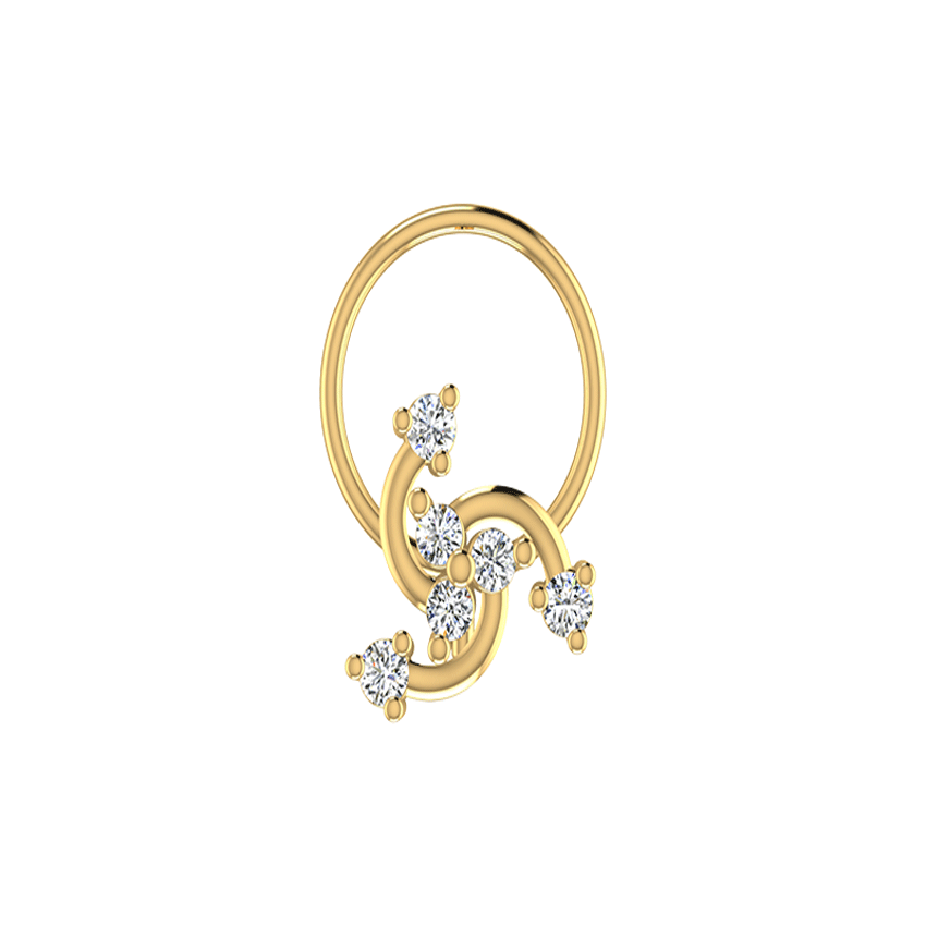 Diamond Sunset Gleam Nosepin