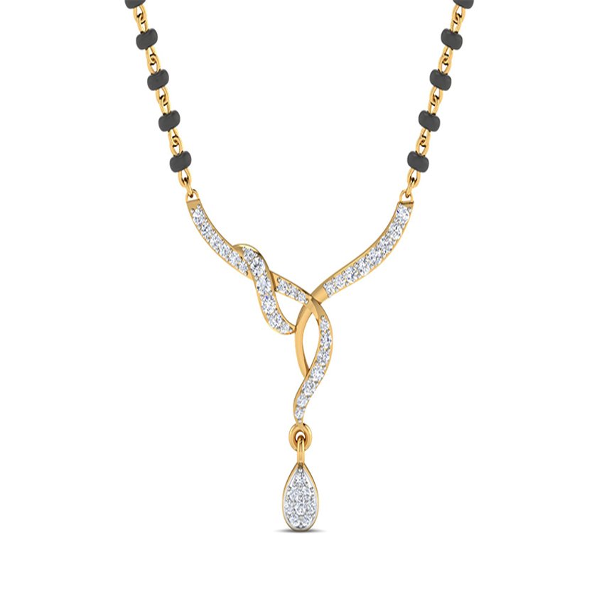 Diamond Harmony Mangalsutra Pendant