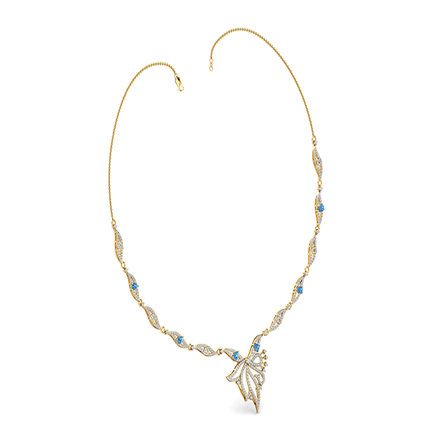 Grandeur Shine Diamond Necklace Set