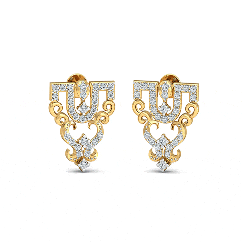 Diamond Feather Drops