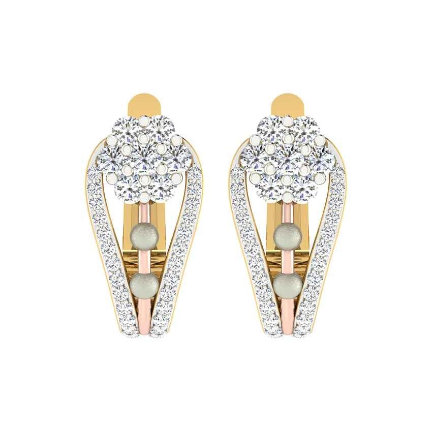 Timeless Glow Diamond Earrings Bali