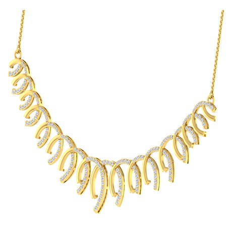 Dew Diamond Necklace Set