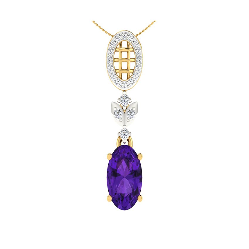 Twilight Lustre Diamond Pendant