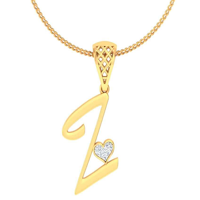 Zenith Diamond Pendant (Z)