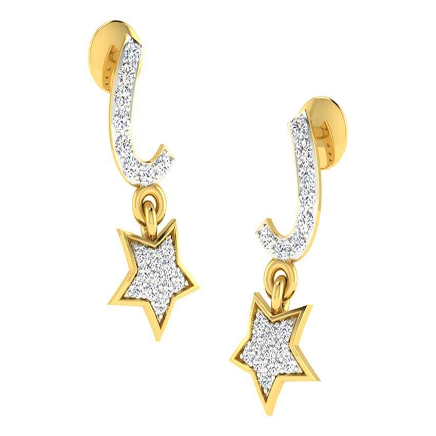 Shimmering Horizon Diamond Earrings
