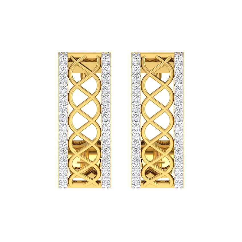 Opal Shine Diamond Earrings Bali