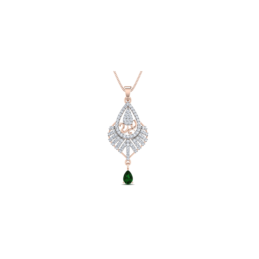 Velvet Gleam Diamond Pendant