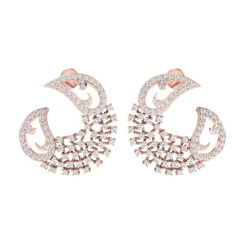 Luminous Daily Wear Diamond Earrings