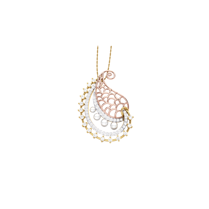 Velvet Dusk Diamond Pendant