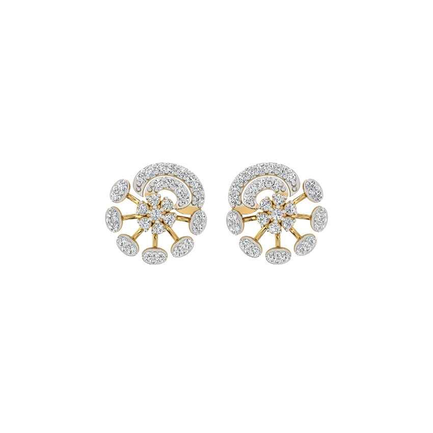 Elysian Lustre Diamond Earrings