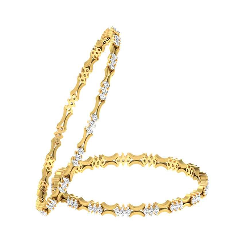Diamond Dynamic Bangles