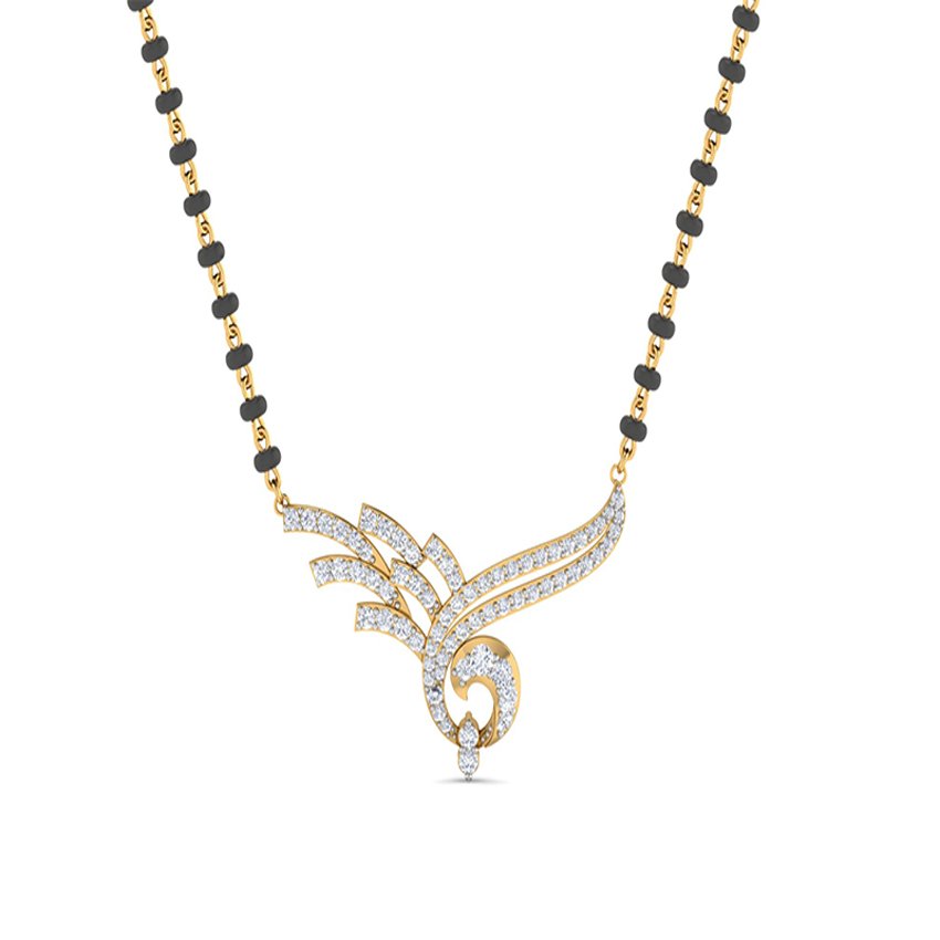 Diamond Exuberant Mangalsutra Pendant