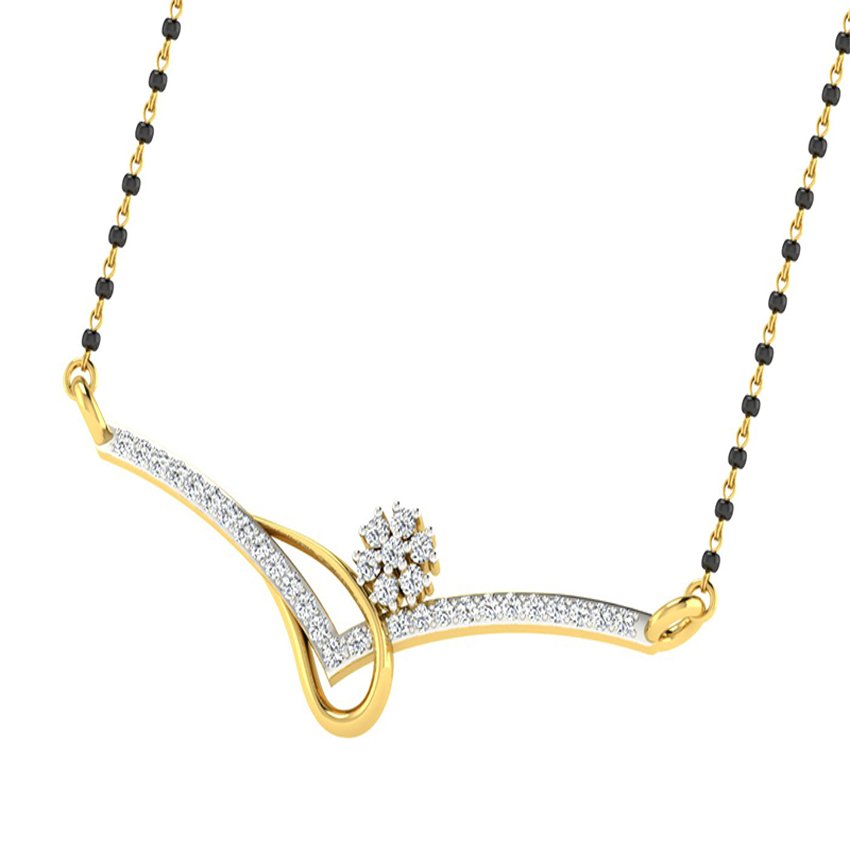 Divine Purity Diamond Mangalsutra