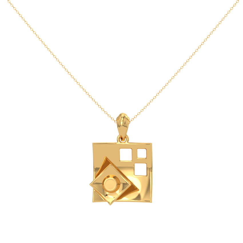 Mellow Beam Gold Pendant