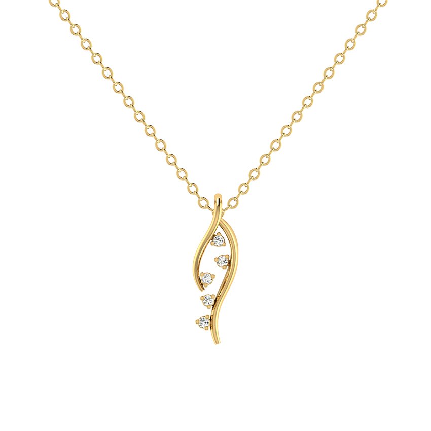 Bright Veil Diamond Pendant