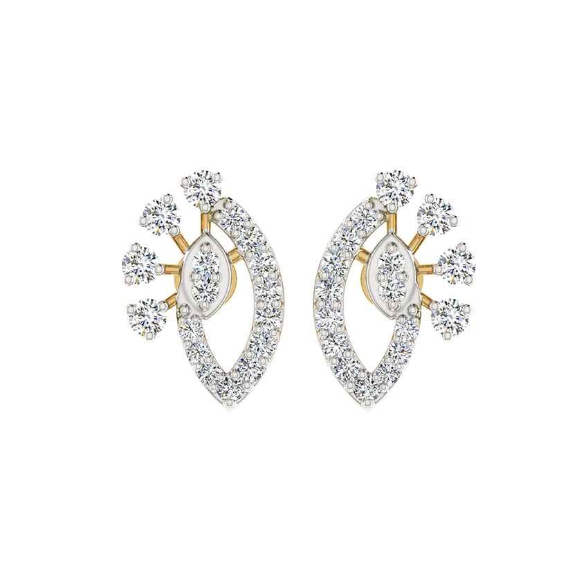 Dewdrop Gleam Diamond Earrings