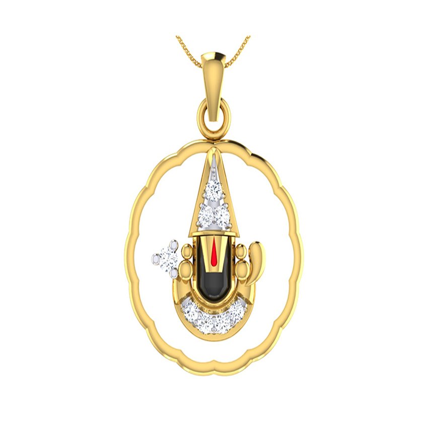 Eternal Faith Balaji Diamond Pendant
