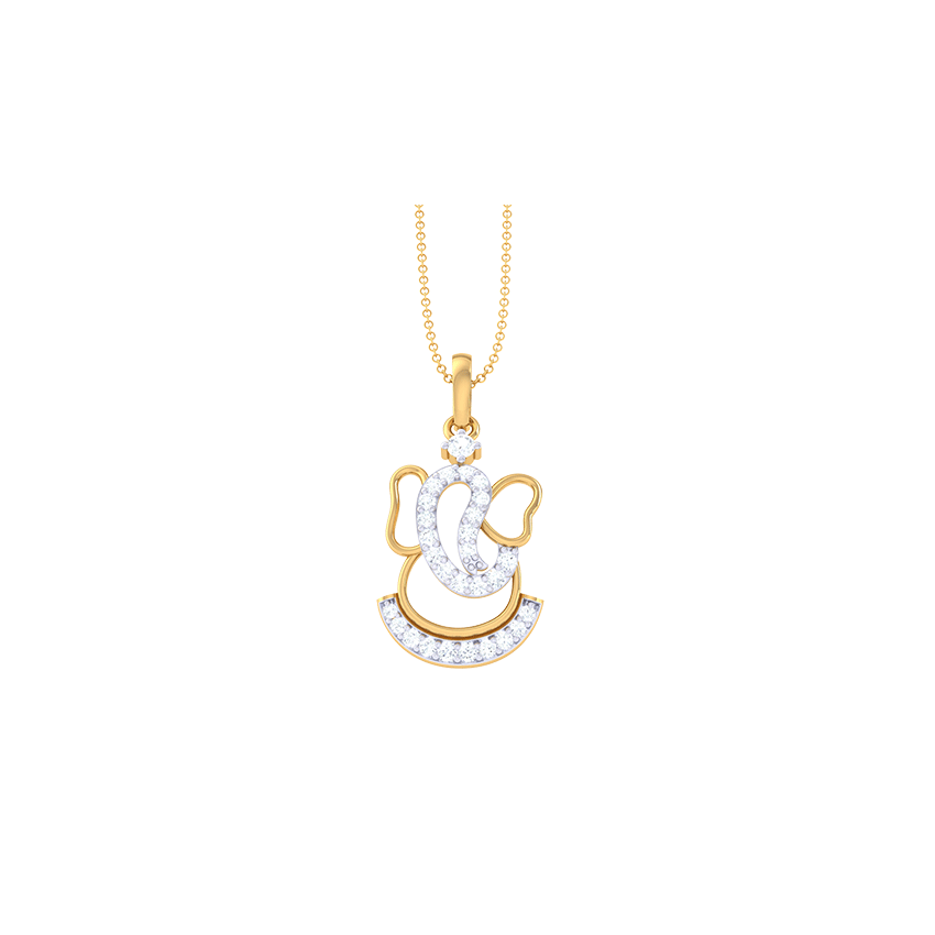 Lokanatha Unity Diamond Pendant