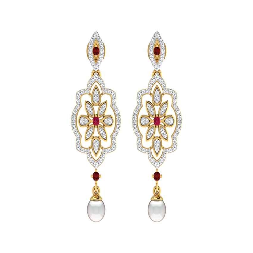Eclipse Spark Diamond Earrings