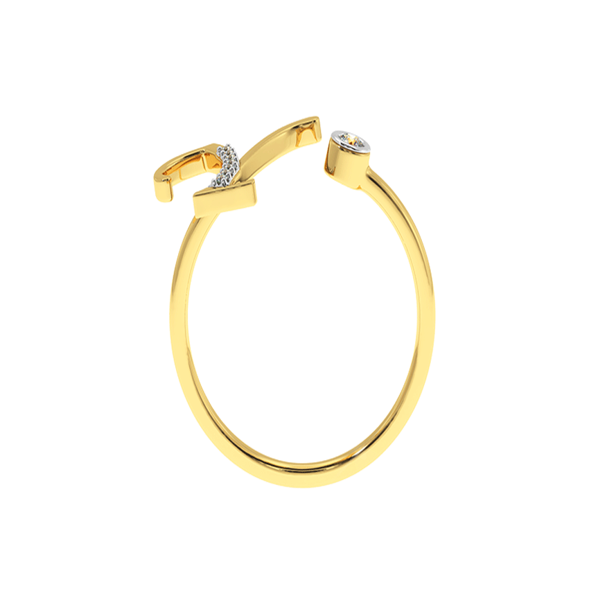 Yonder Diamond Y Ring