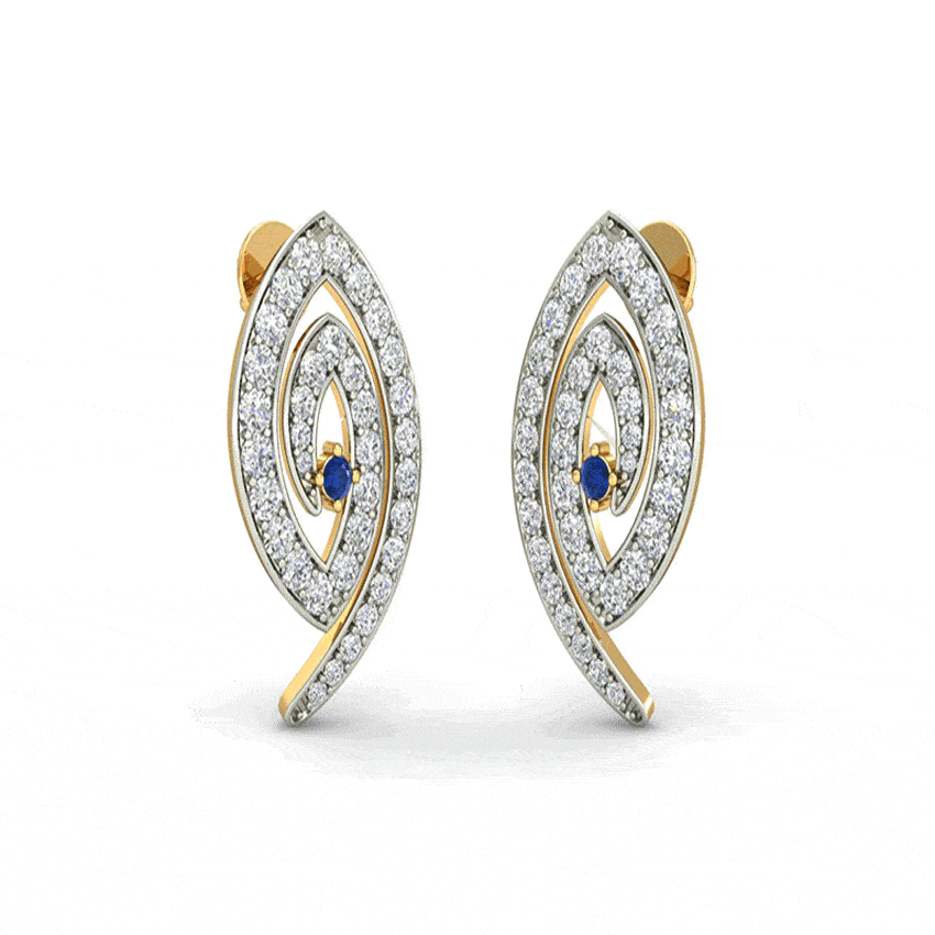 Horizon Diamond Earrings