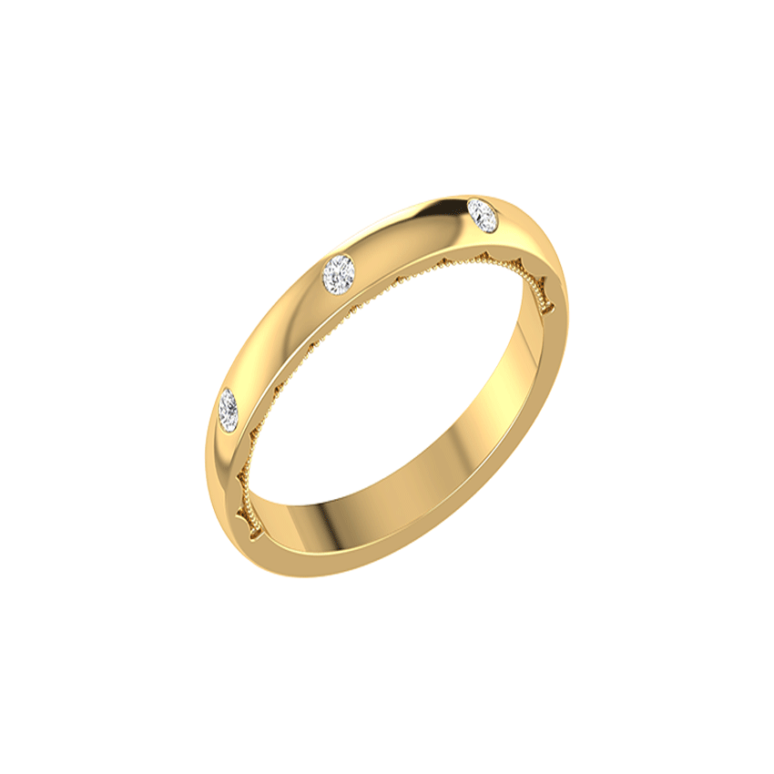 Endless Horizon Diamond Band Ring