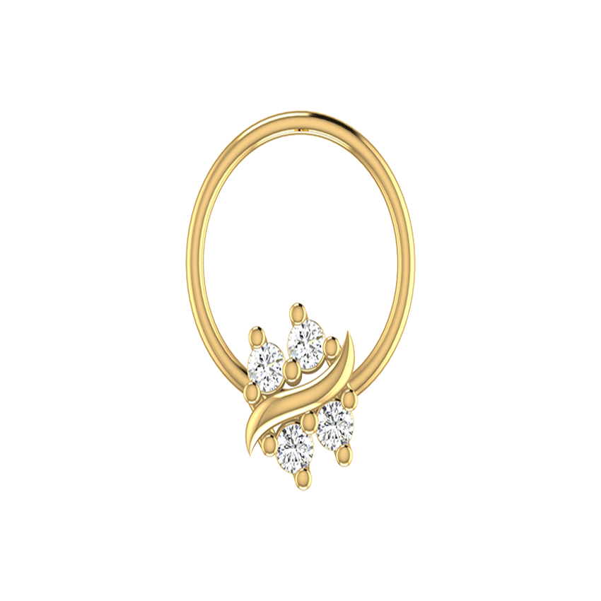 Diamond Snow Glow Nosepin