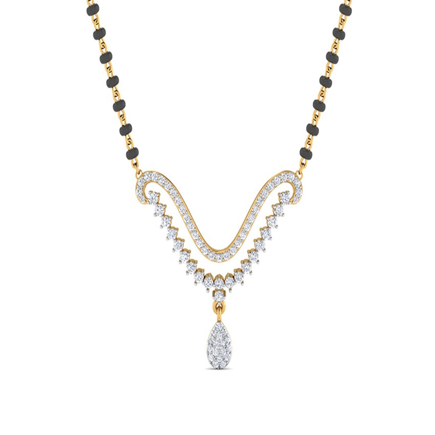 Diamond Radiance of Love Mangalsutra Pendant