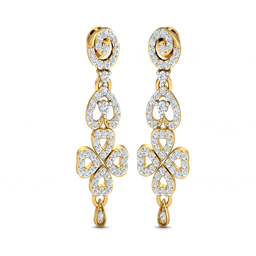 Eclipse Radiance Diamond Earrings