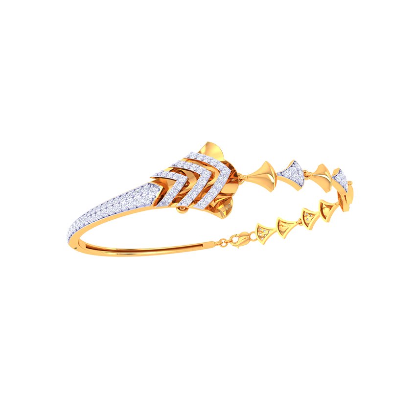 Gilded Shine Diamond Bracelet