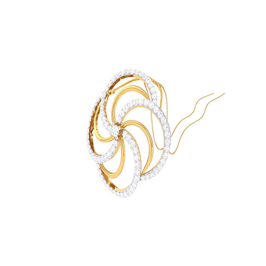 Diamond Horizon Spark Pendant
